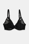 Marks & Spencer Lightly Lined Wired Full Coverage T-Shirt Bra - Black Mix — thumbnail 2